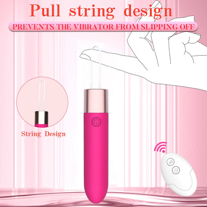 Vibrating Panties 10 Function Wireless Remote Control Rechargeable Bullet Vibrator Strap on Underwear Vibrator for Women Sex Toy