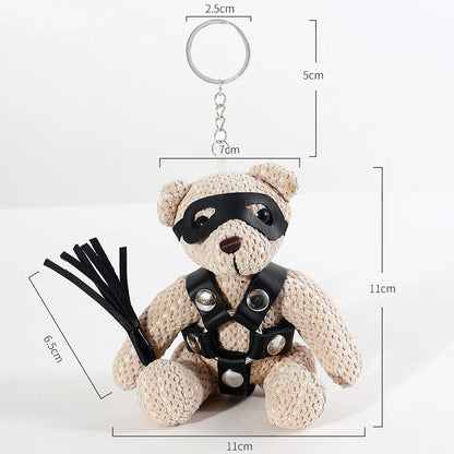 Bondage Bear and Swing BDSM Kinky Love Toy Gift for Couple Intimate Valentine's Day Selection Bachelorette Party