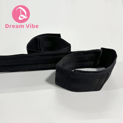 Spreader Bar with Handcuffs and Ankle Cuffs for Full Body Bondage Sexual Play Tool Sex Game SM Bed Restraints Adult Toy