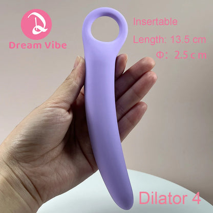 Lavender Bliss 5-Piece Dilator Kit by Dream Vibe Vaginal Muscle Training Strengthen Rejuvenate Anal Plugs Sex Health Toy Pleasur