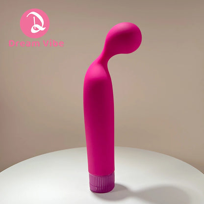 Pink G-Spot Vibrator by Dream Vibe Ball Head Multi-Speed Vibration AA Battery Power Woman Pleasure Sex Toy Intimate Penetration