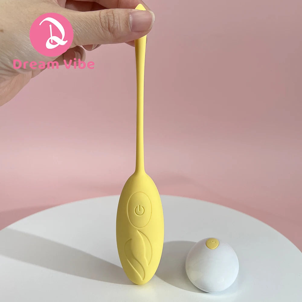Tadpole Bullet Egg Vibrator Remote Control 10 Powerful Vibrations G Spot Penetration Sex Toy Female Masturbation Adult Pleasure