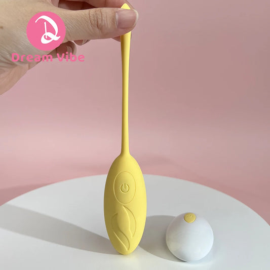 Tadpole Bullet Egg Vibrator Remote Control 10 Powerful Vibrations G Spot Penetration Sex Toy Female Masturbation Adult Pleasure