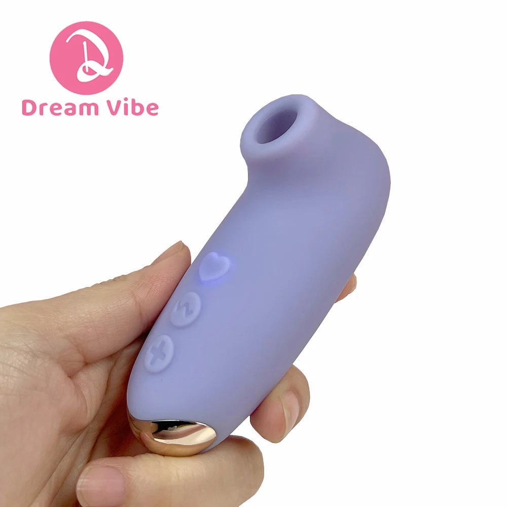 Coco Purple Suction Vibrator 5 Speeds and 10 Modes Silicone Material Female Sex Toy Gentle Love Player Erotic Massager Clit Vibe