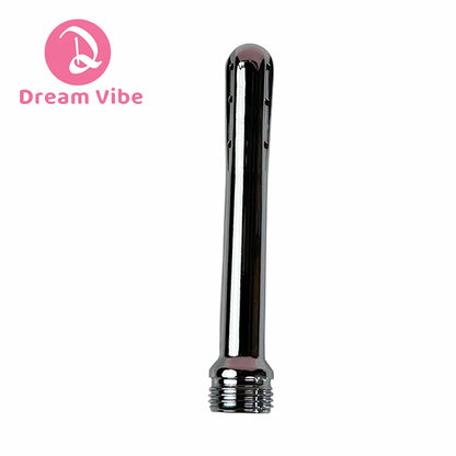 1/4 Standard 360° Anal Douche 10 Hole Nozzel Metal Anal Shower Hygiene Enema Anal Cleaner Device Sex Toy Accessory Penetration