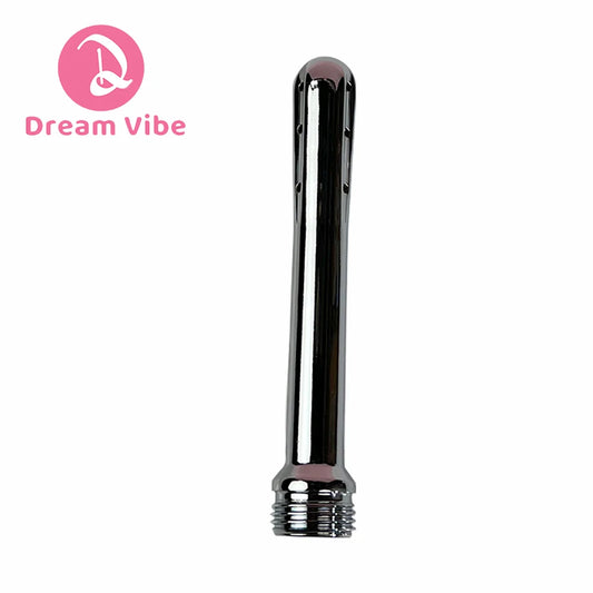 1/4 Standard 360° Anal Douche 10 Hole Nozzel Metal Anal Shower Hygiene Enema Anal Cleaner Device Sex Toy Accessory Penetration
