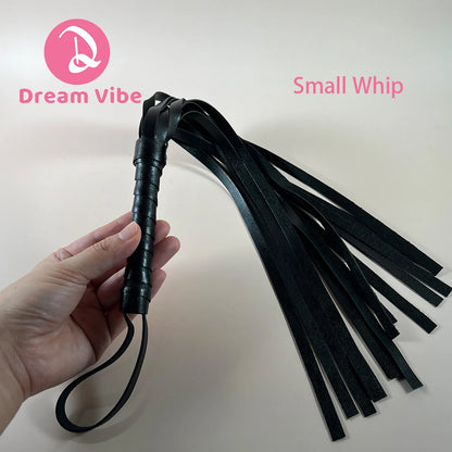 Small Horse Whip PU Leather Wild Erotic Sex Game Play Fun Kinky Bondage Intimate Couple Toy Pleasure BDSM Accessories Cosplay