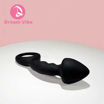 Fishbone Anal Beads Silicone Curve Anal Plug Back Butt Plug Prostate Massager for Men Women Pleasure Penetration Dildo Sex Toy