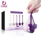 Kegel Exercise Set For Women Tightening Products Postpartum Recovery Weights Exercise Pelvic Muscle Pelvic Floor Ben Wa Ball