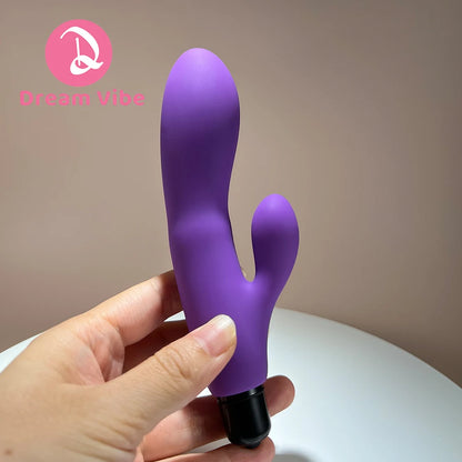 Mini Rabbit Vibrator Elegant Purple Adult Sex Toy for Woman 1 AAA Battery (not included) 1 Strong Vibration Masturbate Pleasure