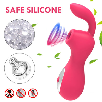 Nipple Clit Sucker Vagina Sucking Clitoris Vacuum Stimulator Vibrator Female Sexy Toys For Adults 18 Women Masturbator Product