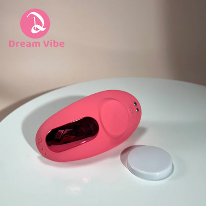 Tease Me Wearable Panty Vibrator Remote Controlled Suction Panty Teaser Magnetic Clip For Both Clitoral and Vaginal Stimulation