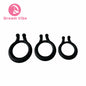 3 Pcs Silicone Cock Ring Set Pennis Ring Soft and Stretchy Sex Toy for Men Enhancer Erection Aid Stay Longer Couple Pleasure