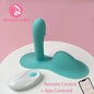 App Control Unisex Cushion Massager Vibrator Dildo and Bump Dual Motors Soft Liquid Silicone Men Women Masturbation Sex Toy