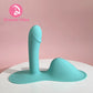 App Control Unisex Cushion Massager Vibrator Dildo and Bump Dual Motors Soft Liquid Silicone Men Women Masturbation Sex Toy