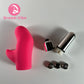 Bullet Finger Vibrator Pink by Dream Vibe 10 Vibrations Button Batteries Operated Prostate Massager Sex Toy for Woman Men