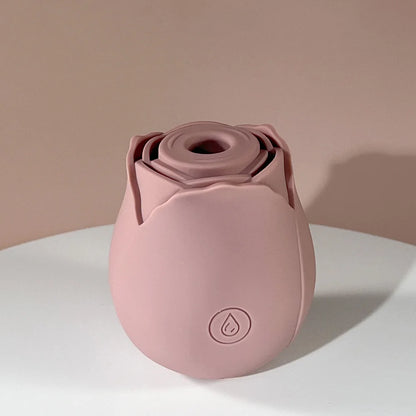The Dark Rose by Dream Vibe Suctions Vibrator Adult Pleasure Sex Toy Intimate Love Gift for Woman Clitorial Nipple Stimulation