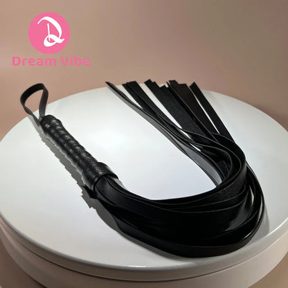 Small Horse Whip PU Leather Wild Erotic Sex Game Play Fun Kinky Bondage Intimate Couple Toy Pleasure BDSM Accessories Cosplay