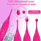 Mini Clitoris G Spot Vibrator for Women 2 Attached Silicone Heads Nipple Clit Stimulator Wand 10 Vibrations Sexy Adult Toys 18
