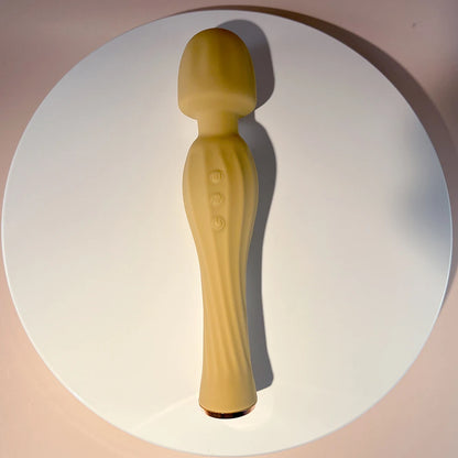 Ginger Maya Powerful Wand Vibrator 20 Modes Deep Rumbly Stimulate Woman Pleasure Sex Toy Penetration Girl Vibe Toy Masturbation