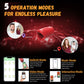 Bluetooth Penis Vibrator for Men Masturbator Sex Machine Penis Delay Trainer Cock Ring Glans Massager Male Sex Toys for Adult