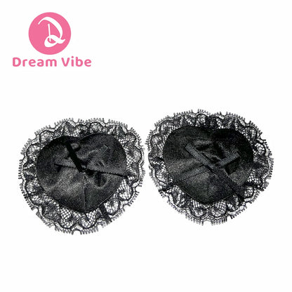 1/3/5/10pcs Heart Shaped Lace Nipple Pasties Self-adhesive Nipple Cover Stickers Erotic Bondage Accessories for Woman Bra