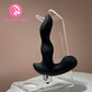 Prostate Massager Black Bullet Vibrator Finger Shape Tip 10 Strong Vibration Women Men Sex Toy LR44 Button Battery Power Pleasur
