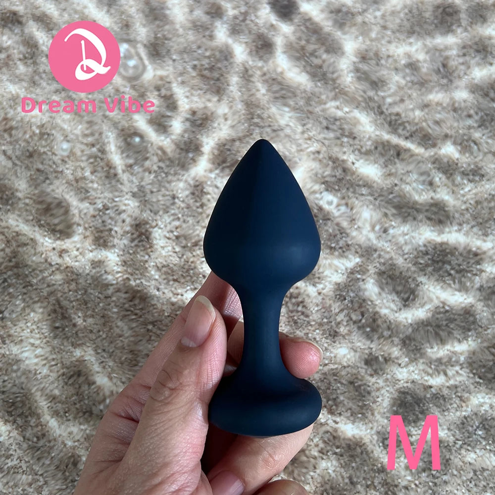 3pcs Silicone Anal Plug Set S M L Anal Training Kit Penetration P Spot Stimulation Prostate Massager Male Female Sex Toy Adult