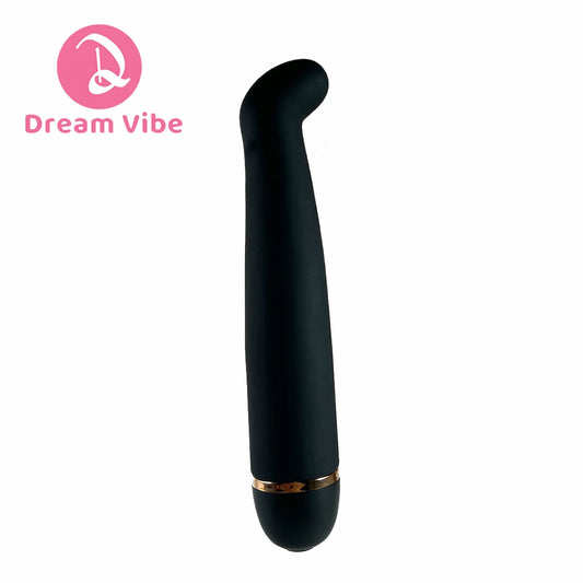 20 Modes Black G-Spot Vibrator by Dream Vibe Slim Shape AA Battery Power Strong Vibrations Sex Toy for Woman Pleasure Penetraton