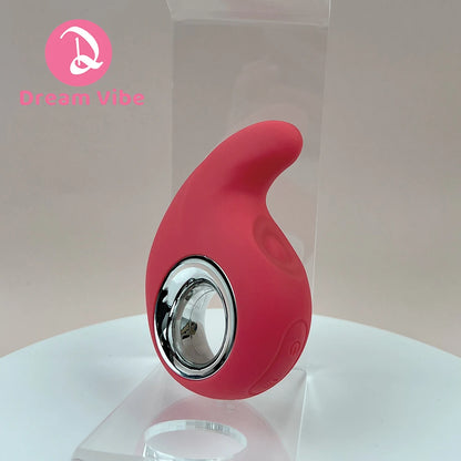 Joyifyer Pink Vibrator 10 Modes of Tapping and Vibrations Clit Vagina Penetration Sex Toy Woman Pleasur Discreet Vibe Orgasm