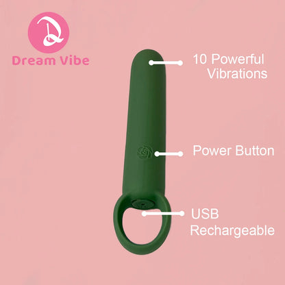 Lila Finger Vibe Powerful Bullet Vibrator Discreet Size Whipser Quiet Women Pleasure Pocket Vibe Sex Toy New Clit Stimulation