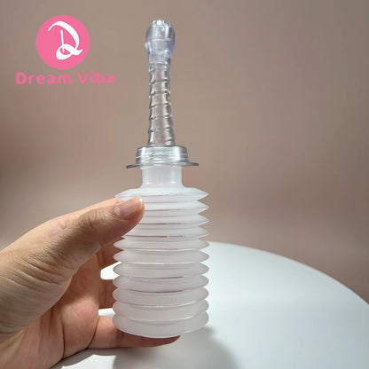 2pcs 100ml Vaginal Shower Anal Douche for Woman Men Enema Sex Washing Accessories Hygiene Device Unisex Adult Sex Cleaning Tool