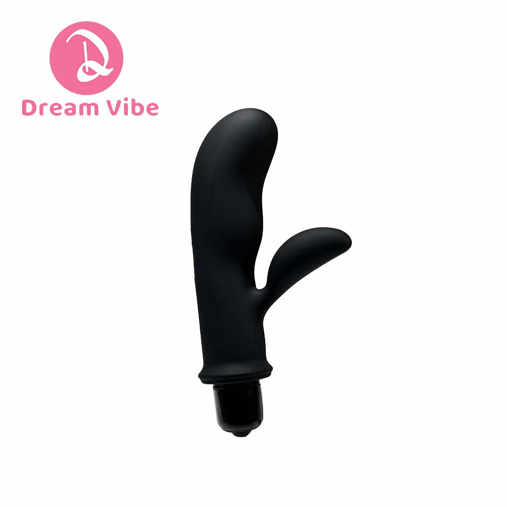 Mini Bullet Silicone Vibrator AAA Battery Powered (Not included) 1 Strong Vibration Black Clit Nipple Sex Toy Woman Pleasure
