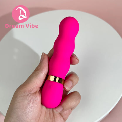 Sparkle G Spot Bullet Mini Vibrator 10 Strong Vibrations Pocket Vibe Silicone Massager Pleasure Sex Toy Woman Penetration Clit
