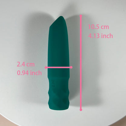 Nature's Pulse By Dream Vibe Moss Green Bullet Egg Vibrator Sex Toy for Woman Discreet Fun Pleasure Love Toy Gift Intimate