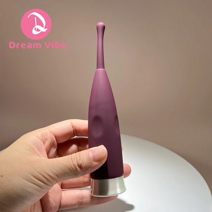 Claret Clitorial Vibrator by Dream Vibe 10 Powerful Vibration Modes Type-C USB Rechargeable Woman Sex Toy Clit Nipple Stimulate