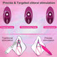 Mini Clitoris G Spot Vibrator for Women 2 Attached Silicone Heads Nipple Clit Stimulator Wand 10 Vibrations Sexy Adult Toys 18