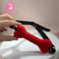 Dog Bone Mouth Open Gag Silicone and Leather Bondage Puppy Play Cosplay Buckle Fastening Adjusts Sex Toy Game BDSM Couple Toy