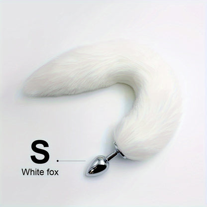 1pc Unisex BDSM Five Sizes Dog Tail Anal Plug, Animal Tail Butt Plug, Role-playing Sex Games, Men And Women Sex Toys Stimulation Massager Pleasure For Men Women Adult Games Play