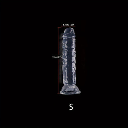 Realistic Dildo for Women Adult Huge Big Penis Masturbator Sex Toys Transparent Dildo