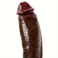 Multi-Size Black Liquid Silicone Female Dildo, Realistic Super Thick Male Cock, Soft Silicone Self-Pleasure Bar, Strong Suction Cup, Adult Sensual Toy, with No Battery Required for Men and Women